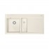 Franke Mythos MTK 651-100 zlewozmywak ceramiczny 100x51 cm komora z lewej kremowy 124.0379.863