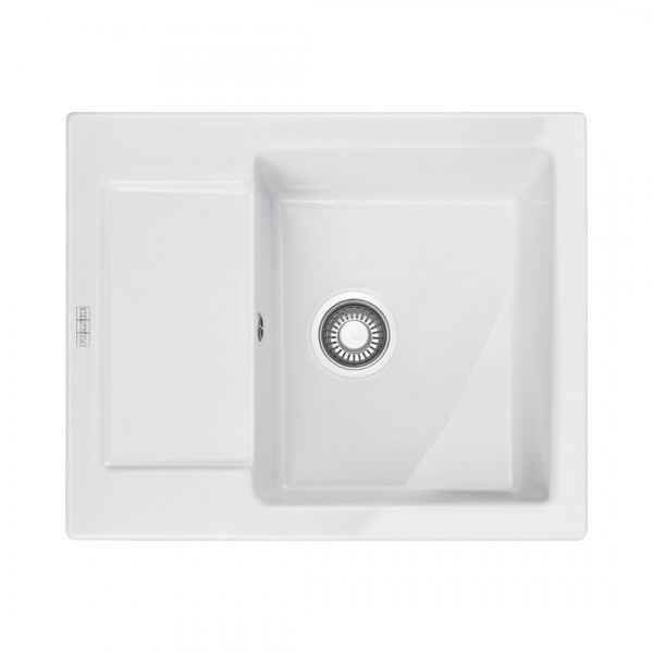Franke Maris MRK 611-62 zlewozmywak ceramiczny 62x51 cm obracalny biały polarny 124.0379.870