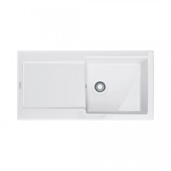 Franke Maris MRK 611-100 zlewozmywak ceramiczny 100x51 cm obracalny biały polarny 124.0379.960