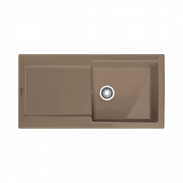 Franke Maris MRK 611-100 zlewozmywak ceramiczny 100x51 cm obracalny cappuccino 124.0379.963