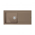 Franke Maris MRK 611-100 zlewozmywak ceramiczny 100x51 cm obracalny cappuccino 124.0379.963