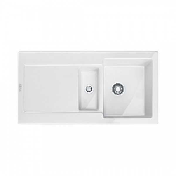 Franke Maris MRK 651-100 zlewozmywak ceramiczny 100x51 cm obracalny biały polarny 124.0379.966