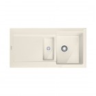 Franke Maris MRK 651-100 zlewozmywak ceramiczny 100x51 cm obracalny kremowy 124.0379.968