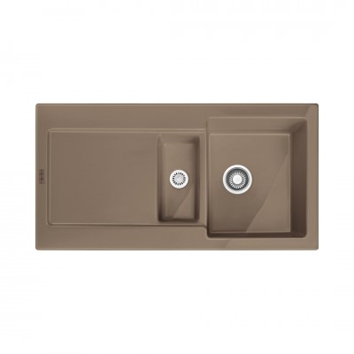 Franke Maris MRK 651-100 zlewozmywak ceramiczny 100x51 cm obracalny cappuccino 124.0379.971