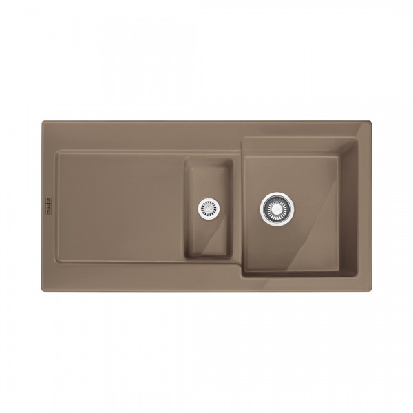 Franke Maris MRK 651-100 zlewozmywak ceramiczny 100x51 cm obracalny cappuccino 124.0379.971