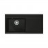 Franke Mythos MTK 611-100 zlewozmywak ceramiczny 100x51 cm komora z lewej czarny mat 124.0442.539