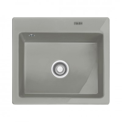 Franke Mythos MTK 610-58 zlewozmywak ceramiczny 58x51 cm szary mat 124.0442.551