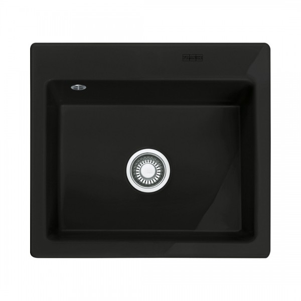 Franke Mythos MTK 610-58 zlewozmywak ceramiczny 58x51 cm czarny mat 124.0442.552