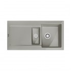 Franke Maris MRK 651-100 zlewozmywak ceramiczny 100x51 cm obracalny szary mat 124.0442.553