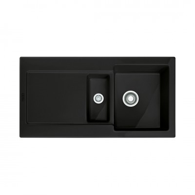 Franke Maris MRK 651-100 zlewozmywak ceramiczny 100x51 cm obracalny czarny mat mat 124.0442.554