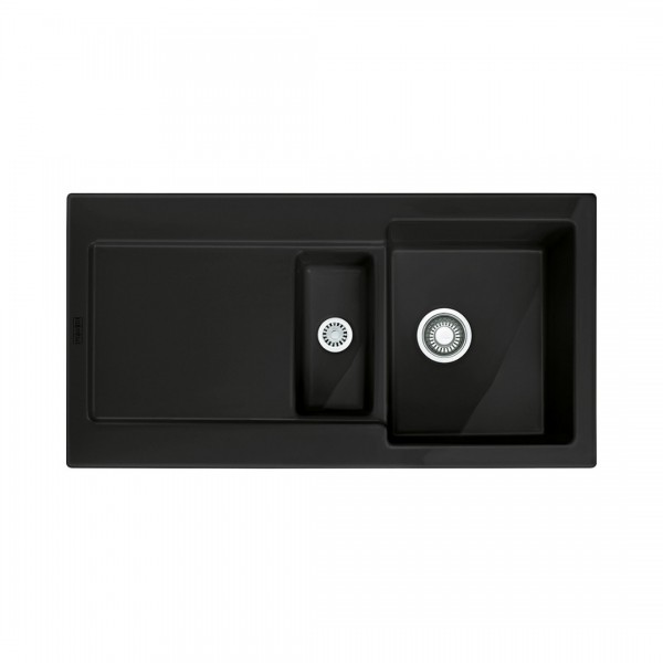 Franke Maris MRK 651-100 zlewozmywak ceramiczny 100x51 cm obracalny czarny mat mat 124.0442.554