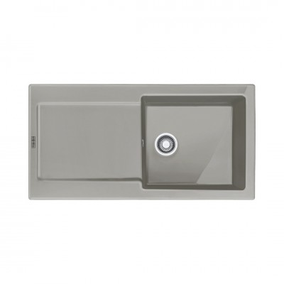 Franke Maris MRK 611-100 zlewozmywak ceramiczny 100x51 cm obracalny szary mat 124.0442.555