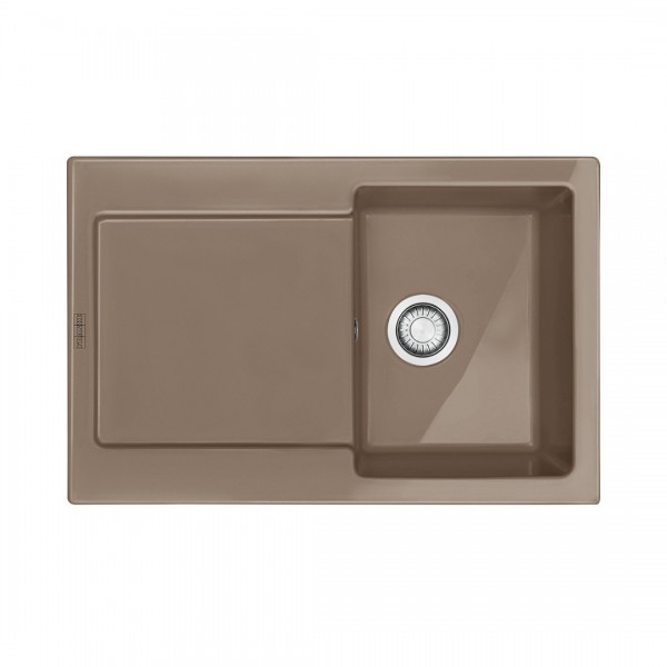 Franke Maris MRK 611-78 zlewozmywak ceramiczny 78x51 cm obracalny cappuccino 124.0442.561