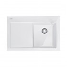 Franke Mythos MTK 611-78 zlewozmywak ceramiczny 78x51 cm komora z prawej biały polarny 124.0540.949