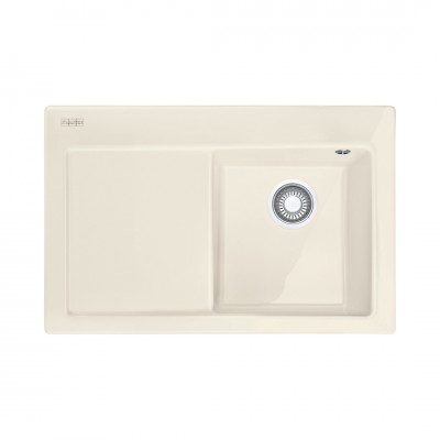 Franke Mythos MTK 611-78 zlewozmywak ceramiczny 78x51 cm komora z prawej kremowy 124.0540.950