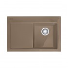Franke Mythos MTK 611-78 zlewozmywak ceramiczny 78x51 cm komora z prawej cappuccino 124.0540.971