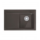 Franke Mythos MTK 611-78 zlewozmywak ceramiczny 78x51 cm komora z prawej grafitowy 124.0540.972