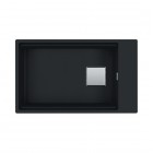 Franke Kanon KNG 110-62 zlewozmywak 76x46 cm Fragranit+ czarny mat 125.0633.003