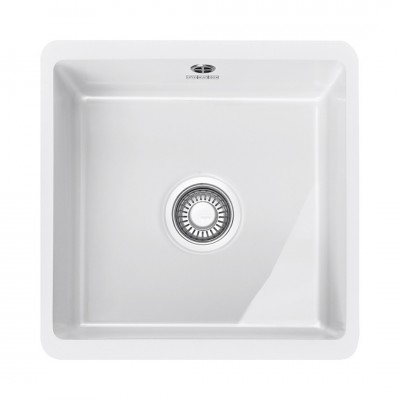 Franke Kubus KBK 110-40 zlewozmywak ceramiczny 44,5x44,5 cm biały polarny 126.0379.976