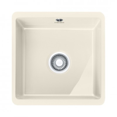 Franke Kubus KBK 110-40 zlewozmywak ceramiczny 44,5x44,5 cm kremowy 126.0379.977