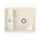 Franke Kubus KBK 160 zlewozmywak ceramiczny 54,5x44,5 cm kremowy 126.0380.011