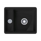 Franke Kubus KBK 160 zlewozmywak ceramiczny 54,5x44,5 cm czarny mat 126.0442.602