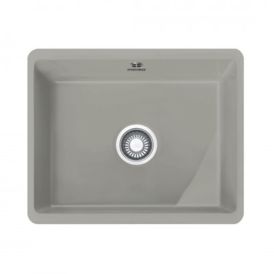 Franke Kubus KBK 110-50 zlewozmywak ceramiczny 54,5x44,5 cm szary mat 126.0442.604