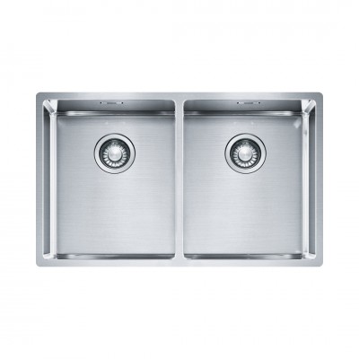 Franke Box BXX 220/120 34-34 zlewozmywak stalowy 74x45 cm jedwab 127.0370.188