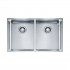 Franke Box BXX 220/120 34-34 zlewozmywak stalowy 74x45 cm jedwab 127.0370.188