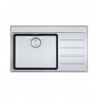 Franke Mythos MYX 211-86 TL zlewozmywak stalowy 86x52 cm komora z lewej jedwab 127.0638.337