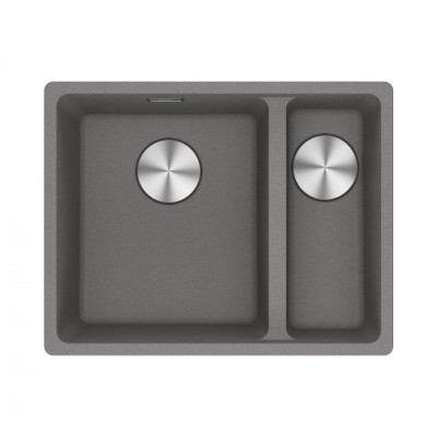 Franke Maris MRG 260/160-34-15 zlewozmywak 56x44 cm Fragranit+ kamienny szary 135.0669.535