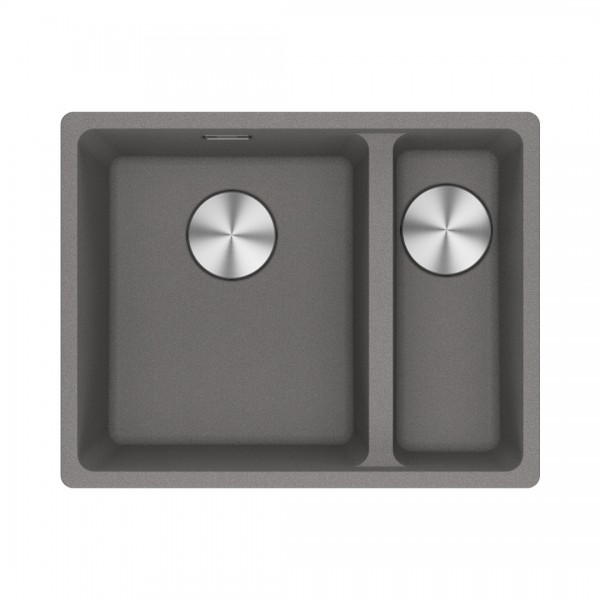 Franke Maris MRG 260/160-34-15 zlewozmywak 56x44 cm Fragranit+ kamienny szary 135.0669.535