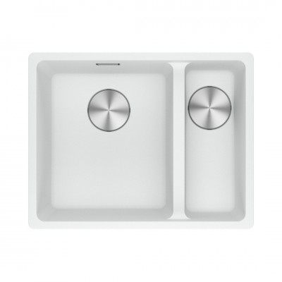 Franke Maris MRG 260/160-34-15 zlewozmywak 56x44 cm Fragranit+ biały polarny 135.0669.536