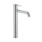 Roca Ona bateria umywalkowa wysoka Cold Start z korkiem chrom A5A349EC00