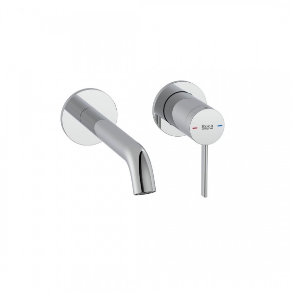 Roca Ona bateria umywalkowa podtynkowa chrom A5A359EC00