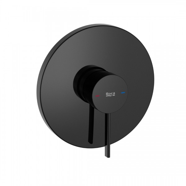 Roca Ona bateria prysznicowa podtynkowa Titanium Black A5A2B9ECN0