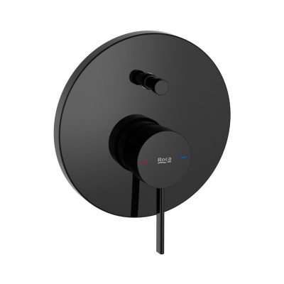 Roca Ona bateria wannowo-prysznicowa podtynkowa Titanium Black A5A0B9ECN0