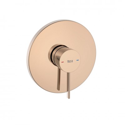 Roca Ona bateria prysznicowa podtynkowa złoto różowe A5A2B9ERG0