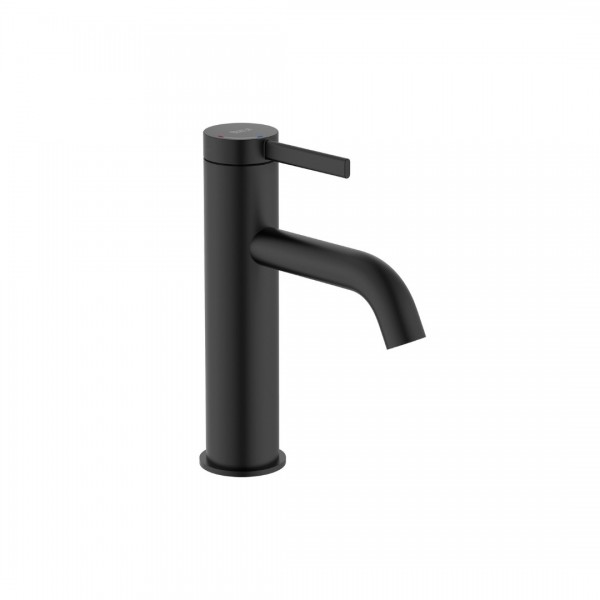 Roca Ona bateria umywalkowa Cold Start z korkiem czarny mat A5A3A9ENB0
