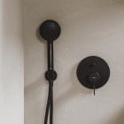 Roca Ona bateria wannowo-prysznicowa podtynkowa czarny mat A5A0B9ENB0