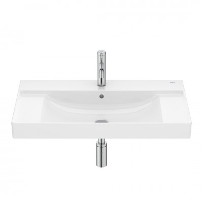 Roca Ona umywalka 80x46 cm ścienna prostokątna biała A32768H000