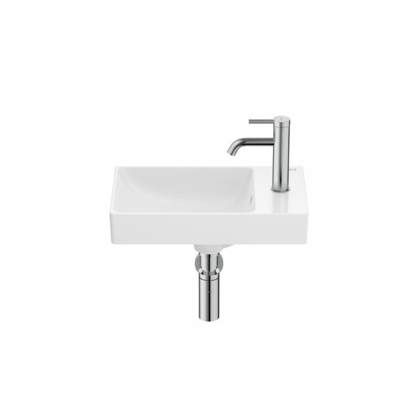 Roca Ona Compacto umywalka 45x26 cm ścienna prostokątna biała A327681000