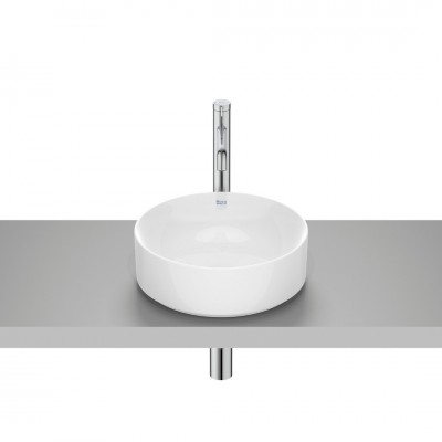 Roca Ona umywalka 37 cm nablatowa okrągła biała A32768J000