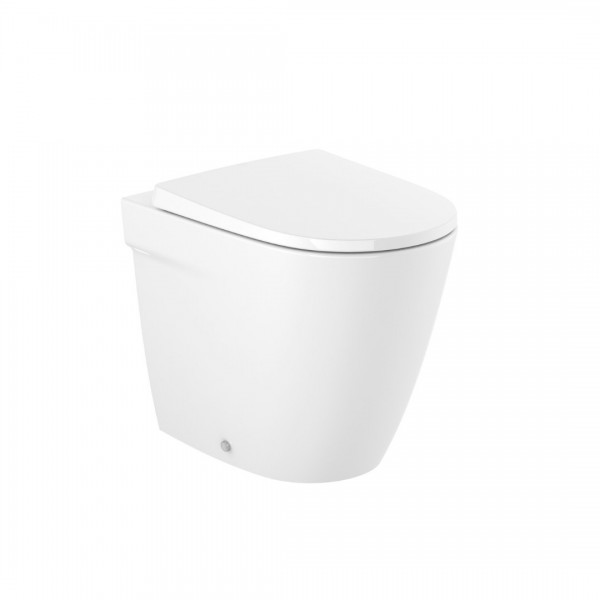 Roca Ona miska WC stojąca Rimless przyścienna biała A347687000