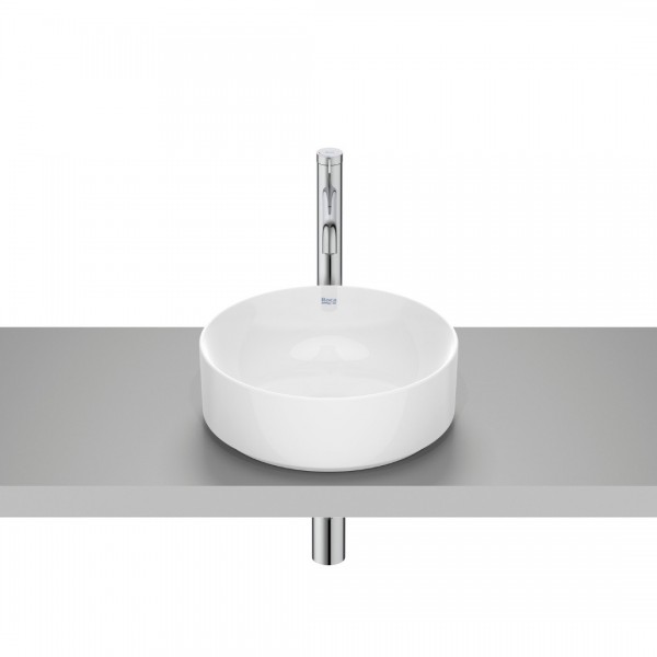 Roca Ona umywalka 37 cm nablatowa okrągła biała A32768J000