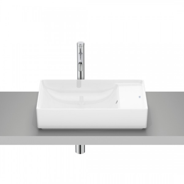 Roca Ona umywalka 55x34,5 cm nablatowa prostokątna biała A32768C000