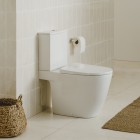 Roca Ona miska WC Rimless do kompaktu biała A342687000