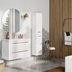 Elita Meble Kwadro Plus Rose Gold uchwyt 80 cm 168549