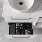 Elita Meble Organic Black uchwyt meblowy dł. 16 cm 168630