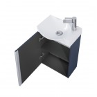 Elita Meble Summer Navy Blue Matt zestaw szafka z umywalką szer. 45 cm 168774